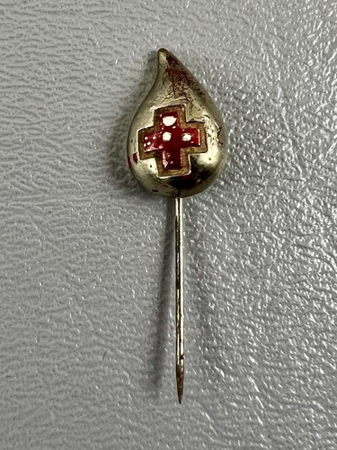 Vintage red cross blood - red,